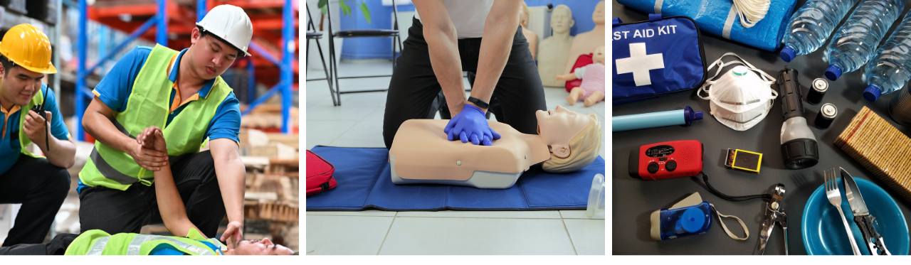 Perform basic life support and First Aid procedures