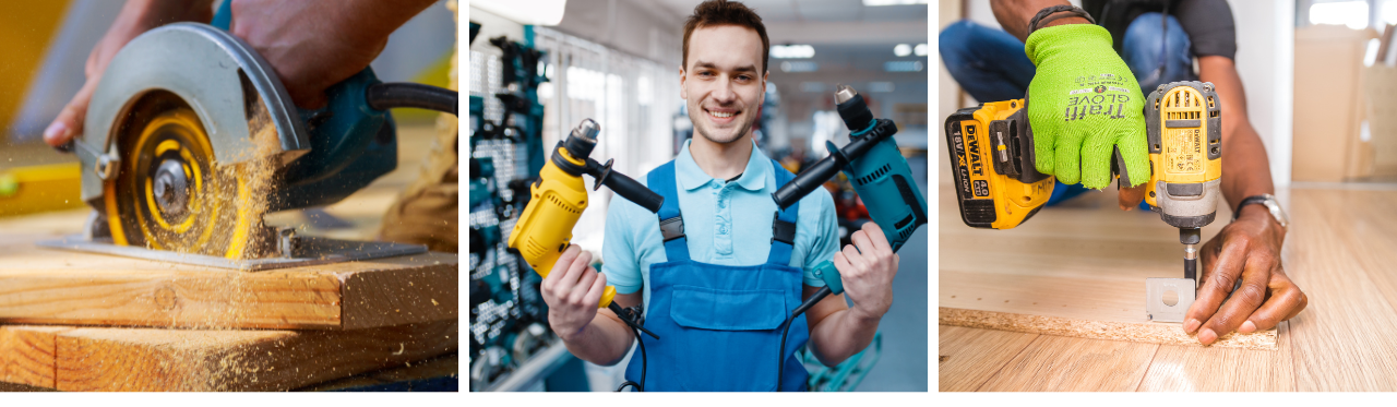 Select, use and care for power tools (SAQA: 10255)