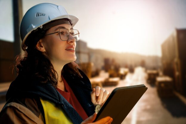 working in container terminal
